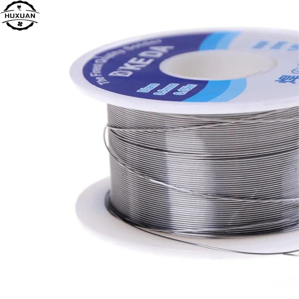 NEW Solid Solder 0.3mm Flux Core 63% Tin 37% Lead Long Wire Reel Welding Iron Reel High Quality