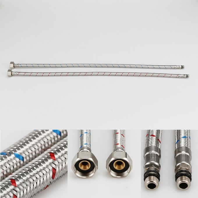 3/8" Sink Faucets Hoses 23 Inch Long Basin Water Tap Inlet