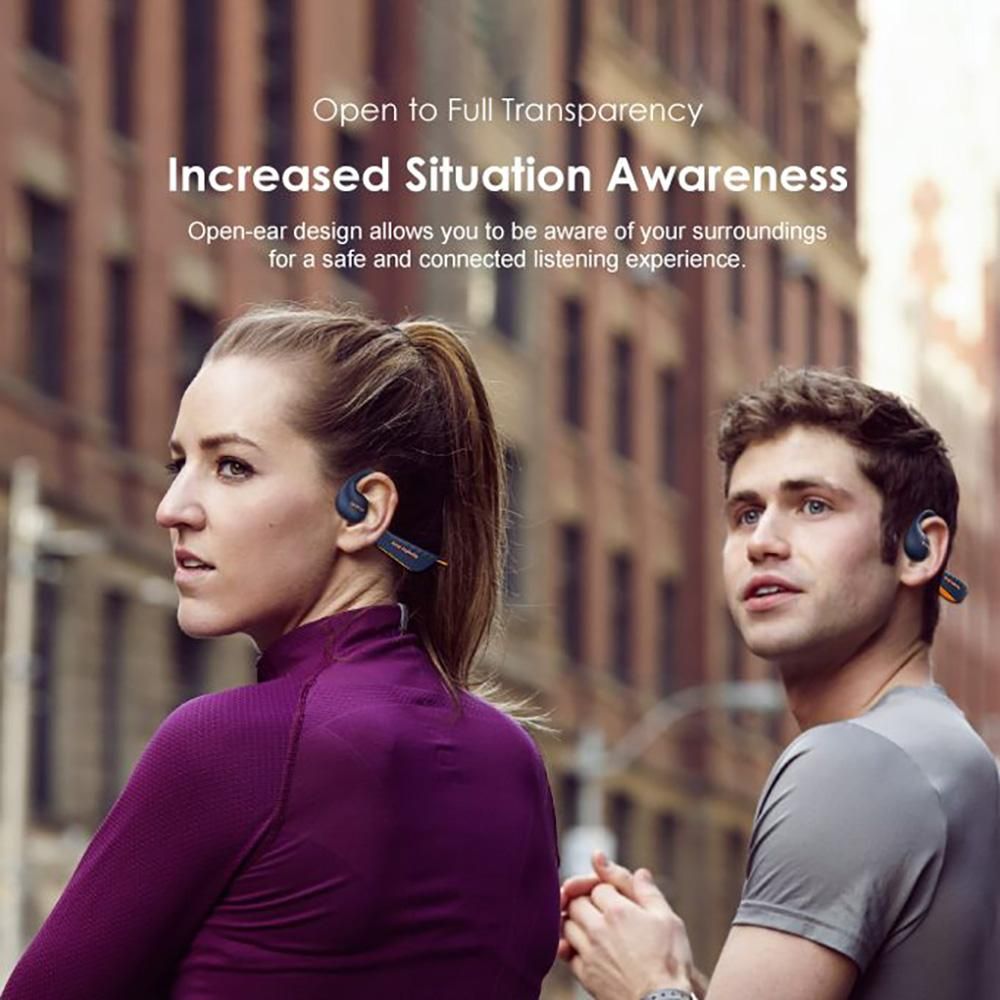 Oraimo OpenCirclet IPX5 Ergonomic Secure Fit Long Playtime Open-ear BT Headphones