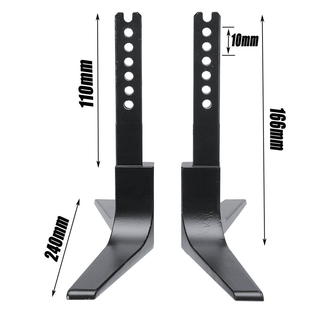 Universal TV Stand Base Plasma LCD Flat Screen Table Top Pedestal Mount 32-65" For Sha*rp Sam-sung TC-L S-ony