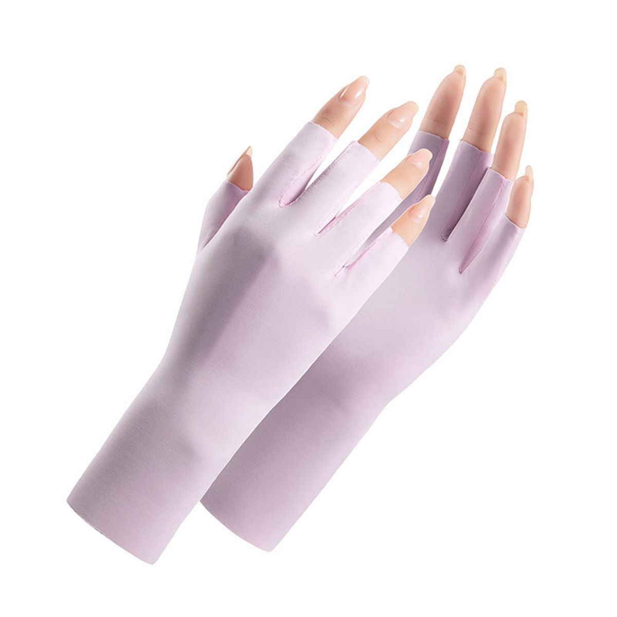 1 Pair Nail Drying Machine Riding Cycling Sunshade Purple
