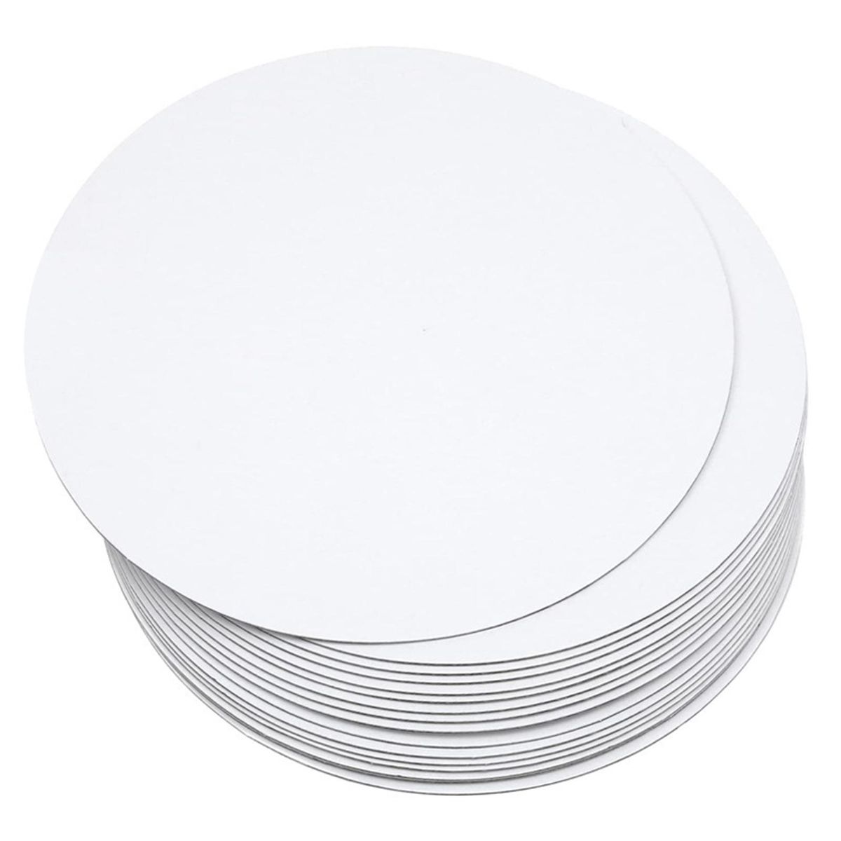 White Cake Boards Premium 20cm White Cake Board Greaseproof for Baking