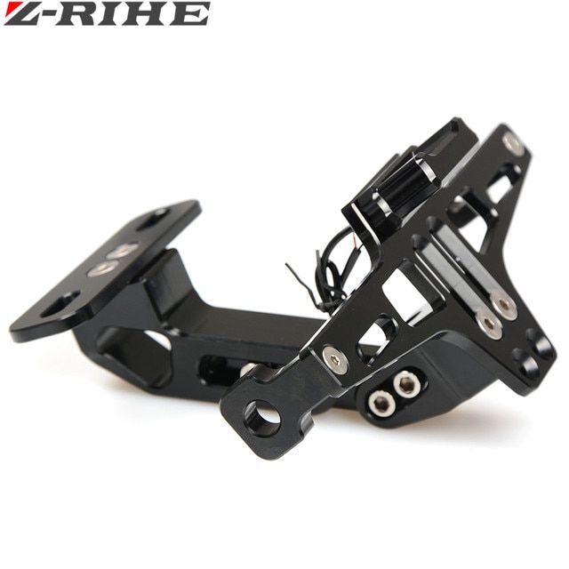 Motorcycle License Plate Bracket Licence Plate Holder Frame