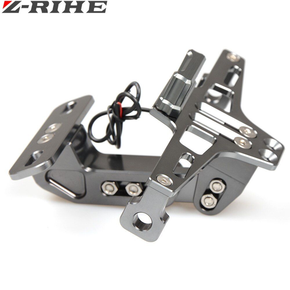 Motorcycle License Plate Bracket Licence Plate Holder Frame