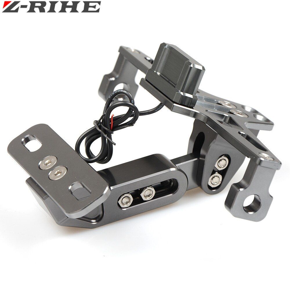 Motorcycle License Plate Bracket Licence Plate Holder Frame