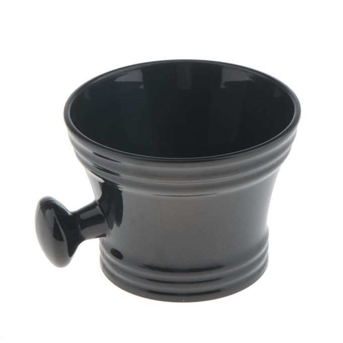 Mens Durable Plastic Shave  Brush Cup Shaving Mug Bowl For Hair