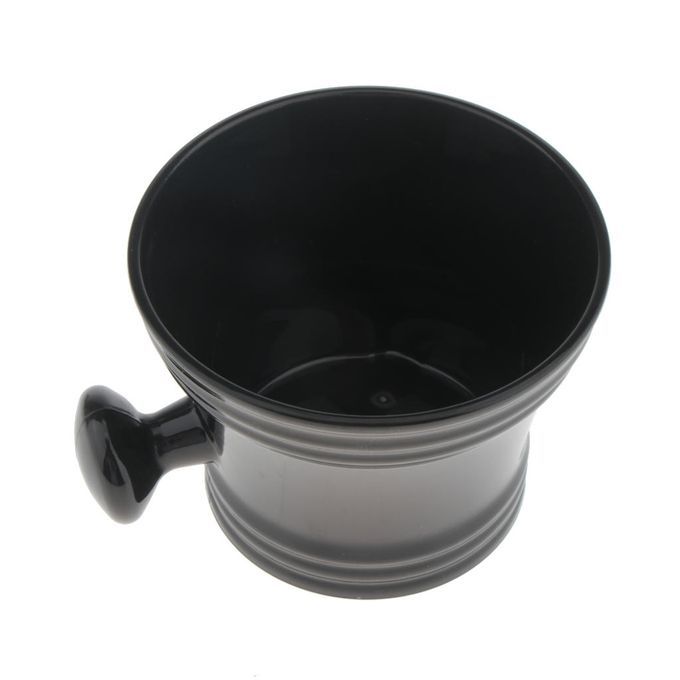 Mens Durable Plastic Shave  Brush Cup Shaving Mug Bowl For Hair