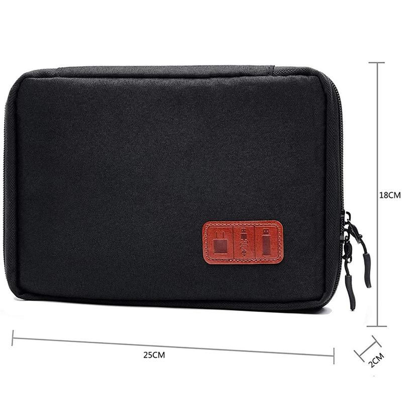 Travel Electronic Cable Organizer Bag Waterproof Travel Accessories Carry Cases Cord Storage Bag For Cable Charger Phone USB SD
