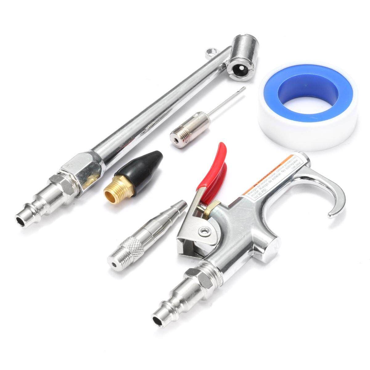 10pc Compressor Air Duster Compressed Nozzle Blow Tool Cleaning Kit Blower Tool