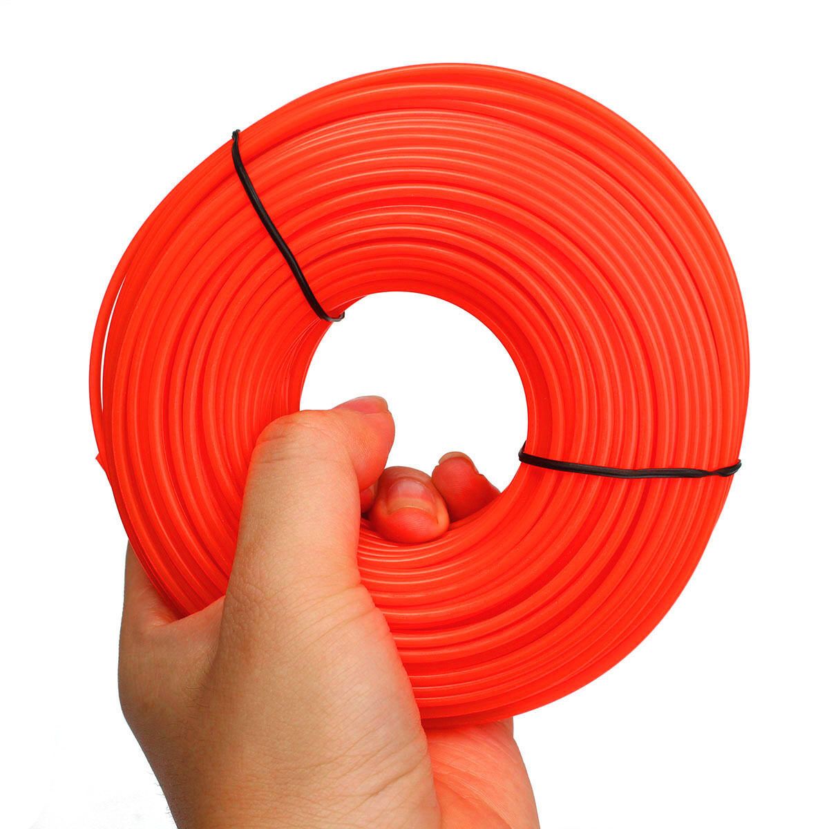 1x 2.4mm X45m Nylon String Trimmer Line Rope For Most Petrol Strimmers Machine