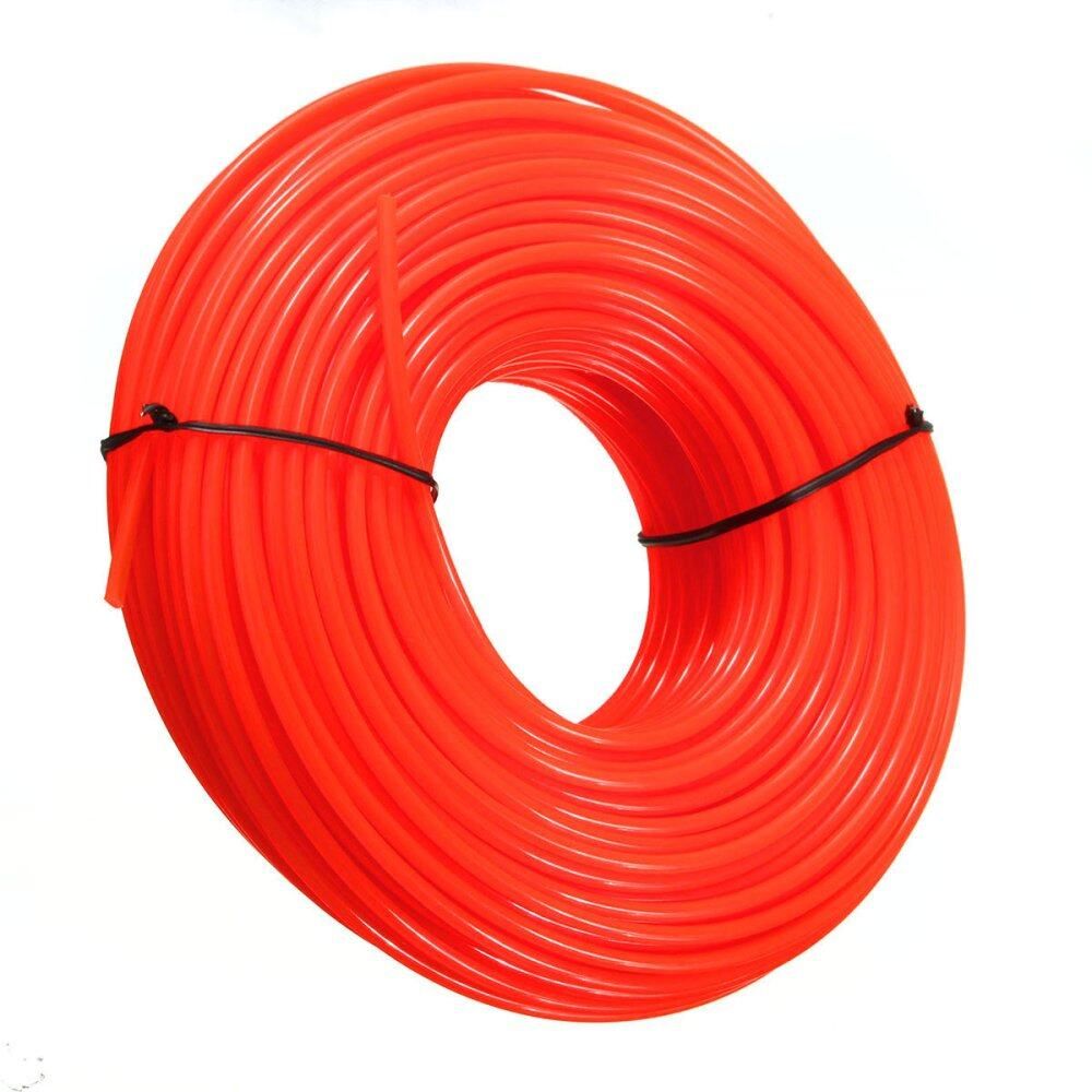 1x 2.4mm X45m Nylon String Trimmer Line Rope For Most Petrol Strimmers Machine