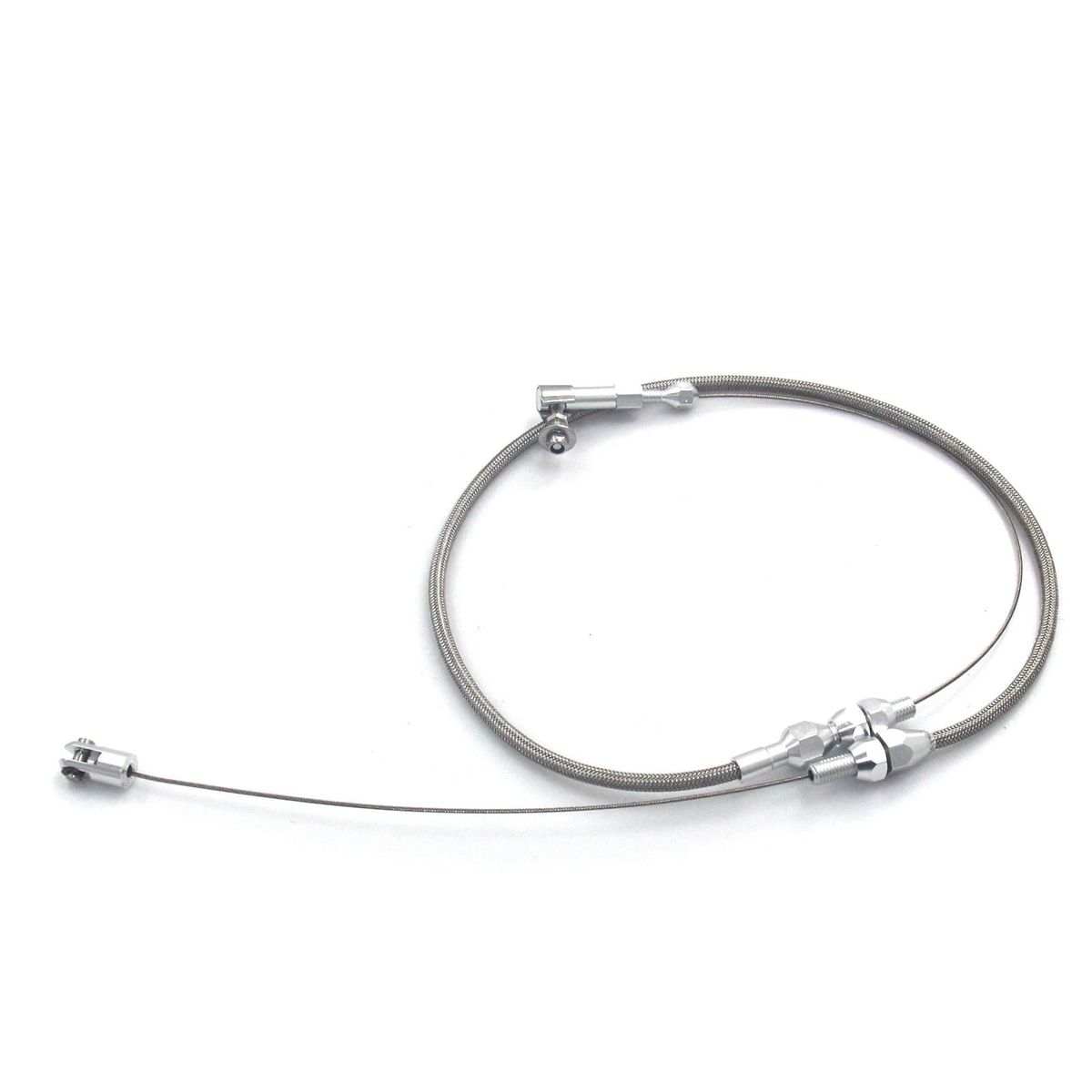 24inch Braided Throttle Cable Kits Can be Cut to Fit any Application