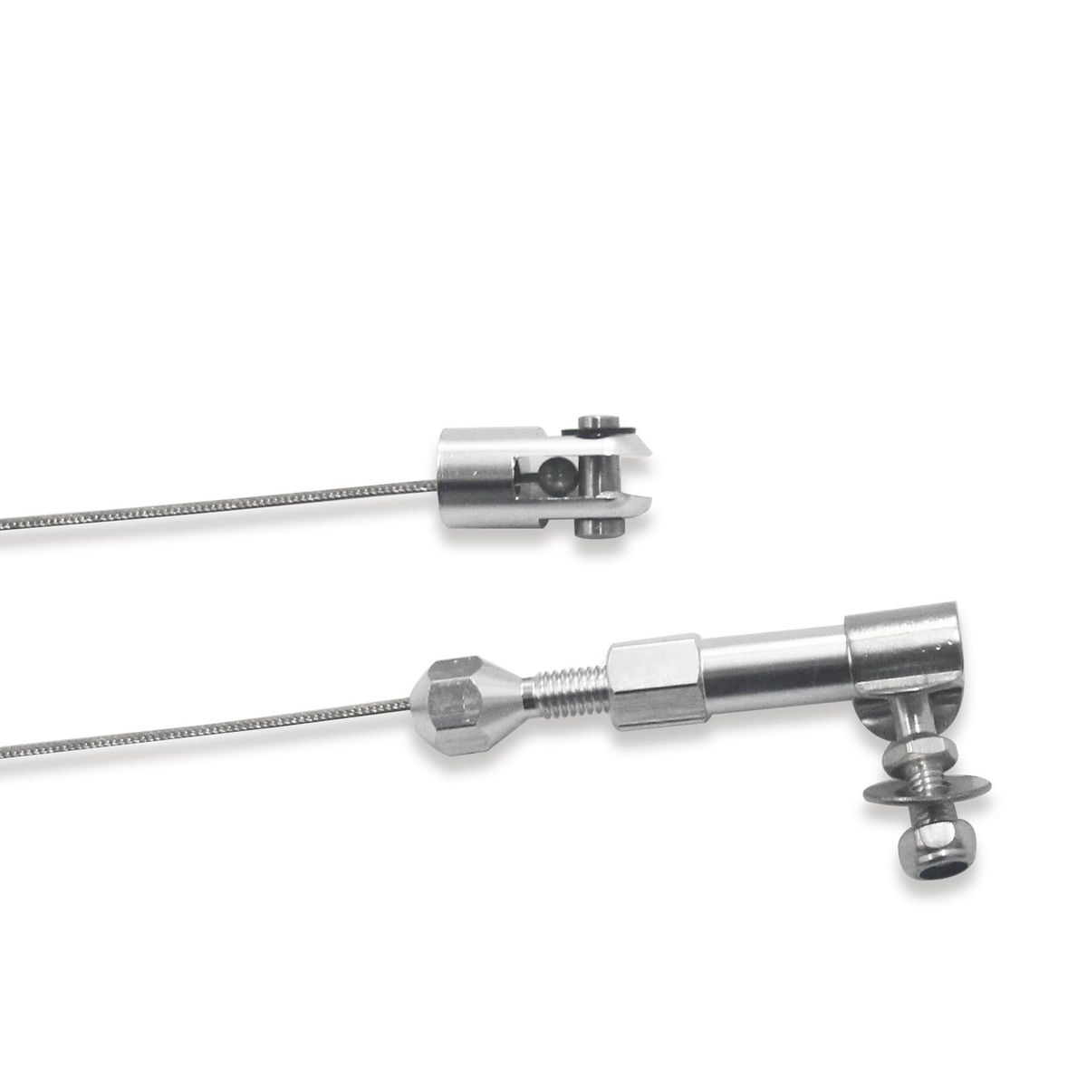 24inch Braided Throttle Cable Kits Can be Cut to Fit any Application