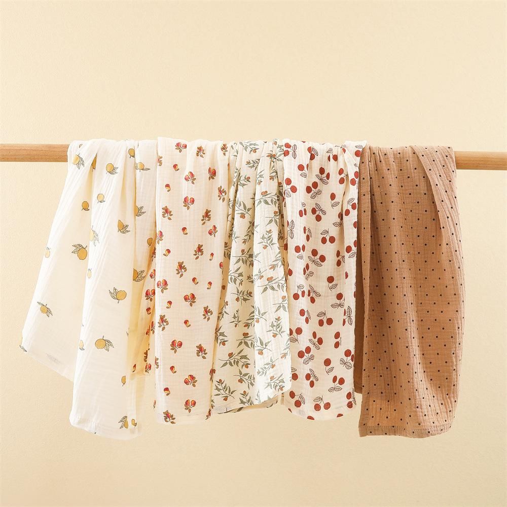 Baby Muslin Swaddle Blankets Baby Receiving Blanket Infant Wrap Bath Towel Baby Born Stroller Cover Newborn Soft Quilt Bebe