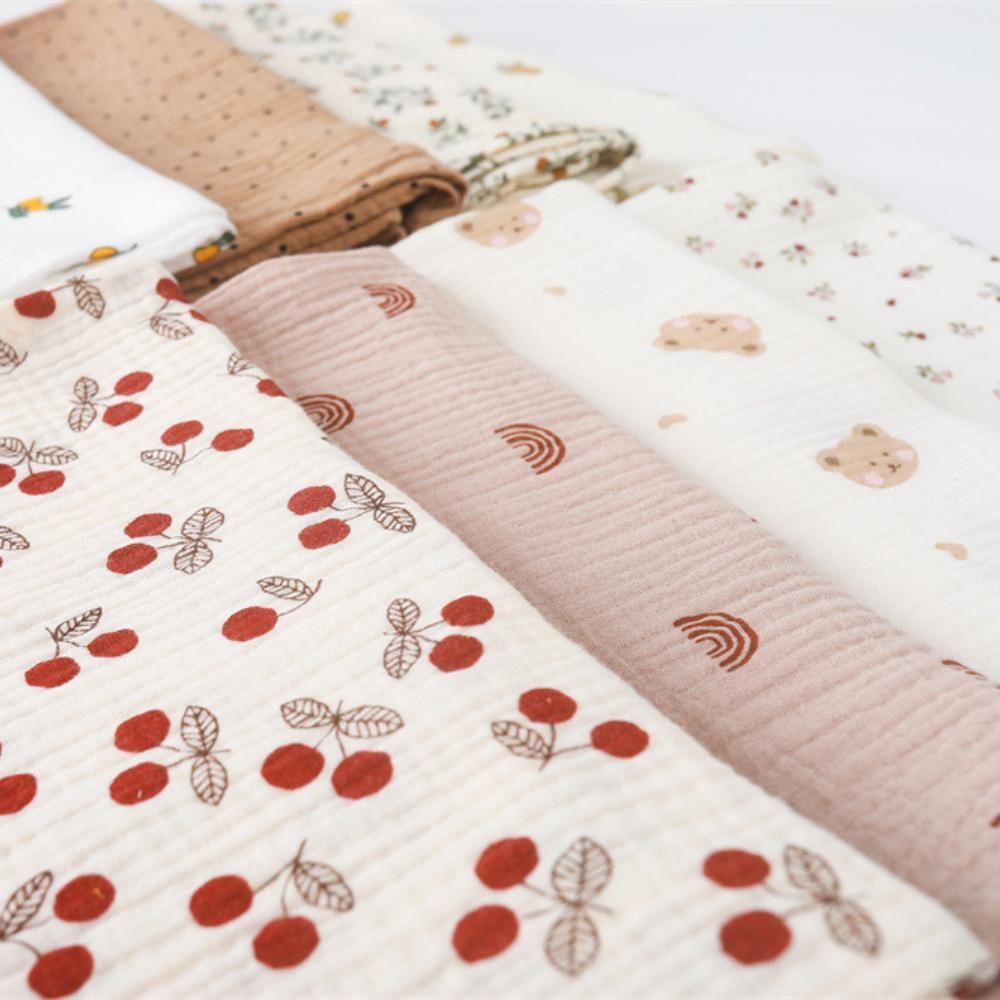 Baby Muslin Swaddle Blankets Baby Receiving Blanket Infant Wrap Bath Towel Baby Born Stroller Cover Newborn Soft Quilt Bebe