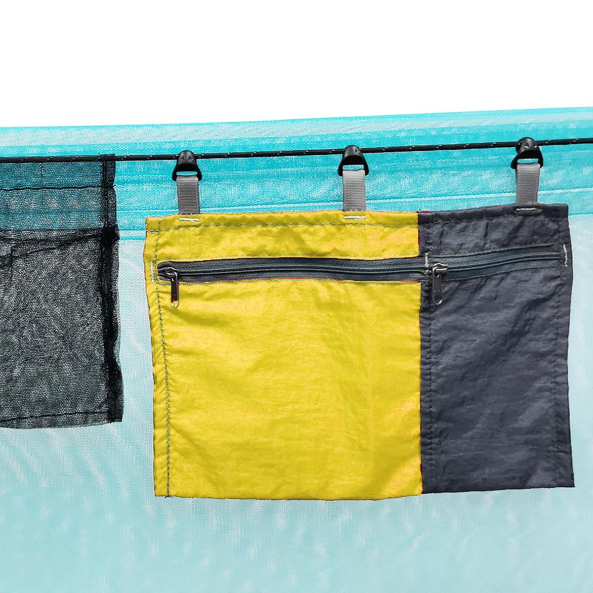 Hammock Organizer Bag 5 Pockets For Traveling Yellow