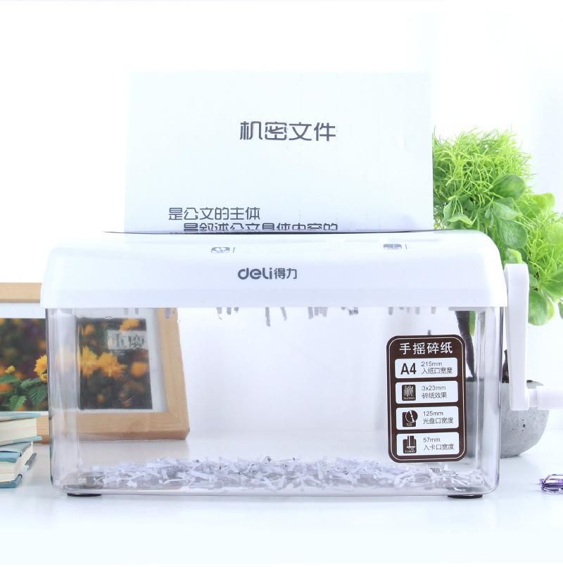 Mini 4l Desktop Manual A4 Shredder Compatible Cutting