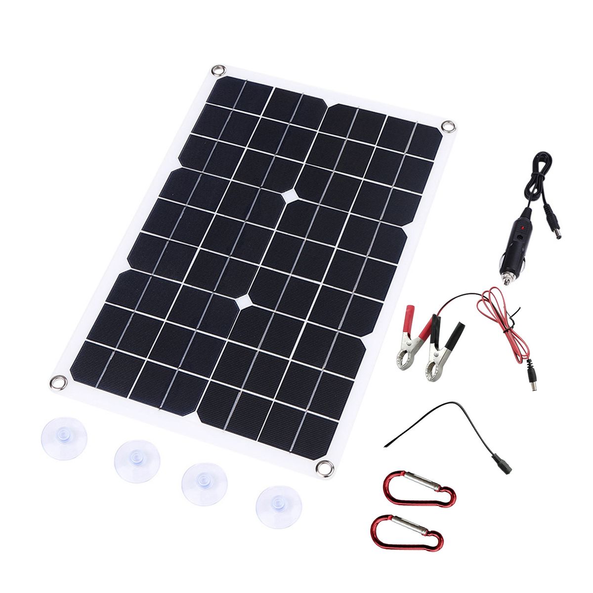 18W Dual USB Flexible Solar Panel Kit Dual USB