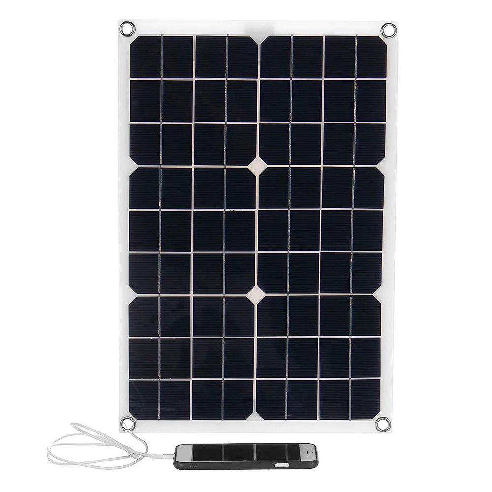 18W Dual USB Flexible Solar Panel Kit Dual USB