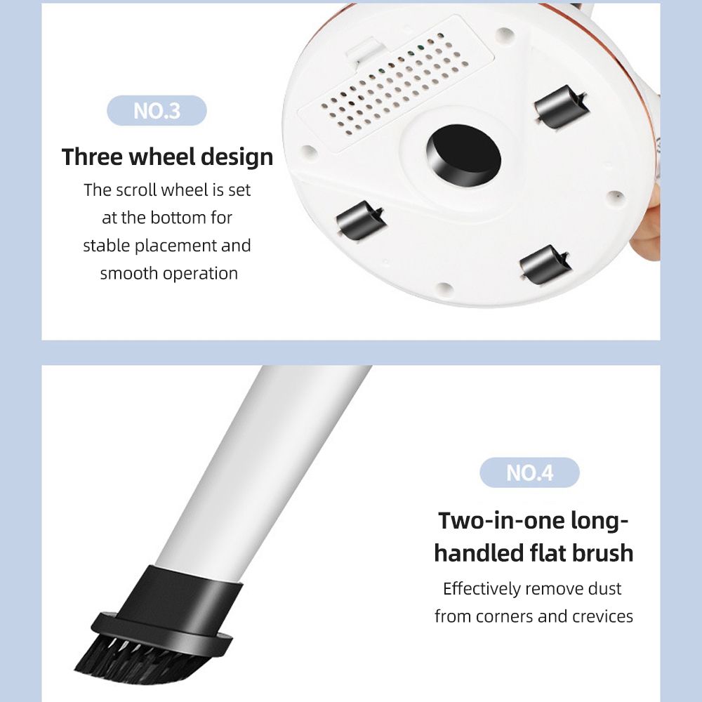 Mite Removal Instrument Wireless Household Small 7200PA 120W