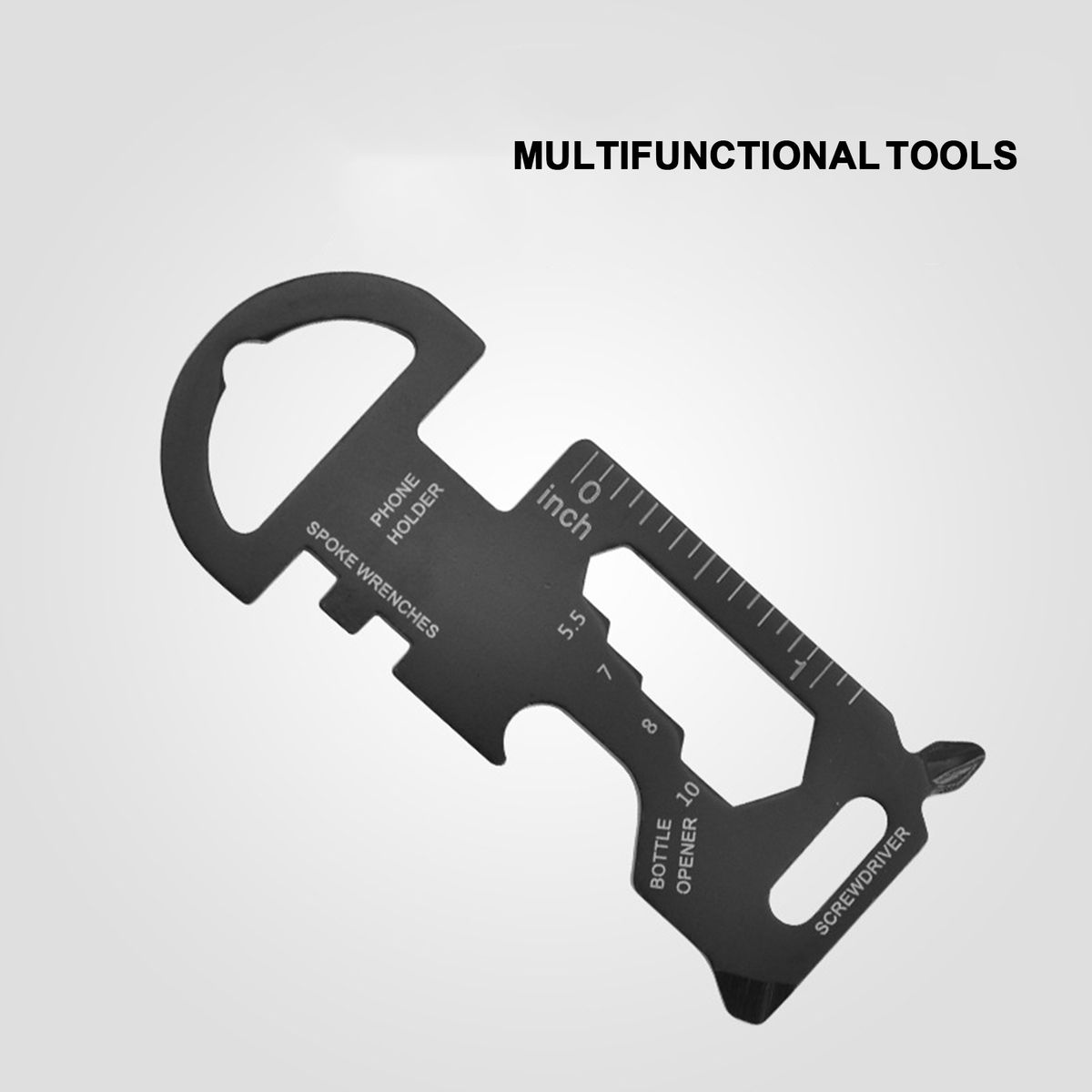 Multifunctional Tool Solid Tool Combination Multitool Card Black
