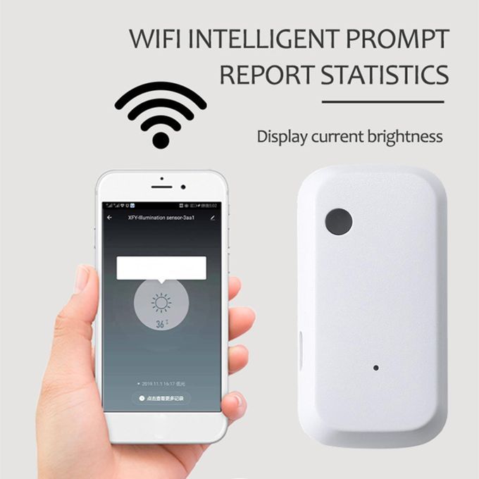 Smart Light Sensor Curtain Automation Control Indoor Brightness