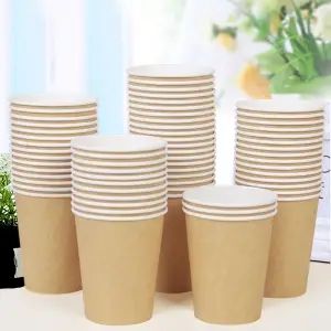 50pcPack Paper Cups For Coffee Paper Cups Wedding Tea Milk