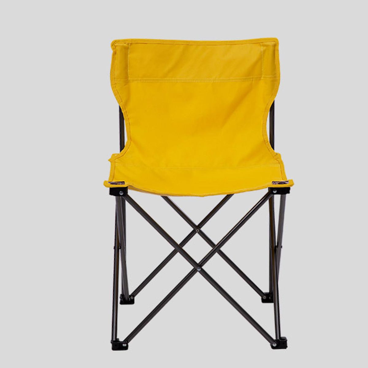 Outdoor Chair Camping Leisure Portable Folding Chair Yellow