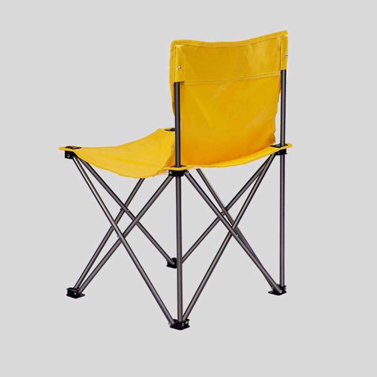Outdoor Chair Camping Leisure Portable Folding Chair Yellow