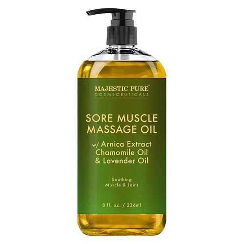 MAJESTIC PURE Arnica Sore Muscle Massage Oil For Body - Best