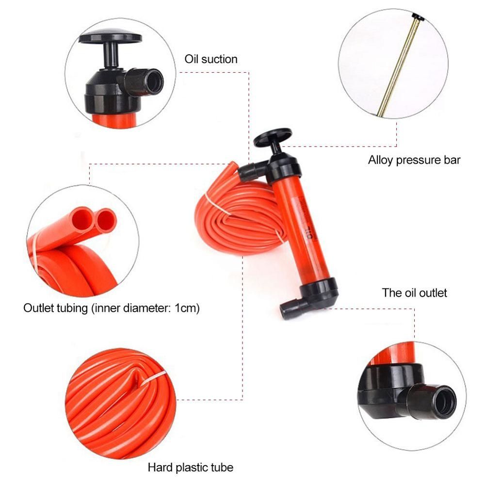 Oil Change Hand Syringe Oil Fuelp Extractor Sucking  Vacuum Gun Pump Drop Shipping Hand Pump Kit