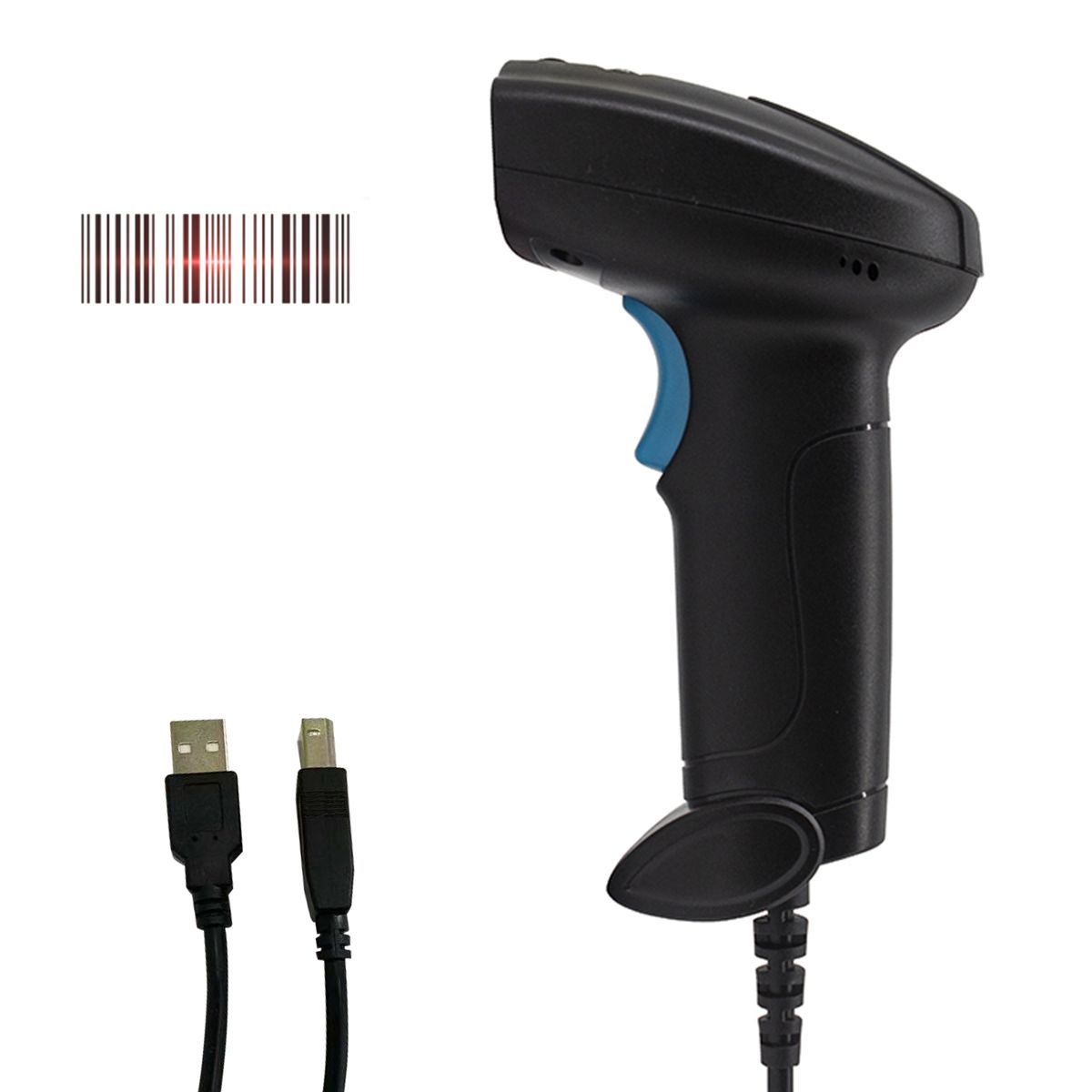 1D Barcode Scanner Handheld Wireless Bar Code Reader Manual