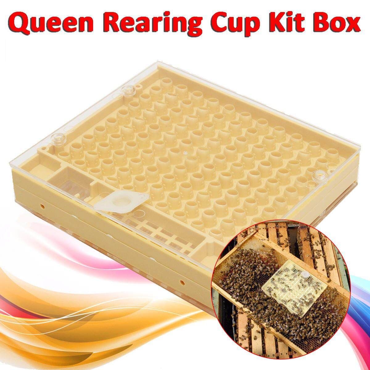 131PCS Queen Rearing System Cultivating Box Bee Catcher Cage Beekeeping Tool Kit