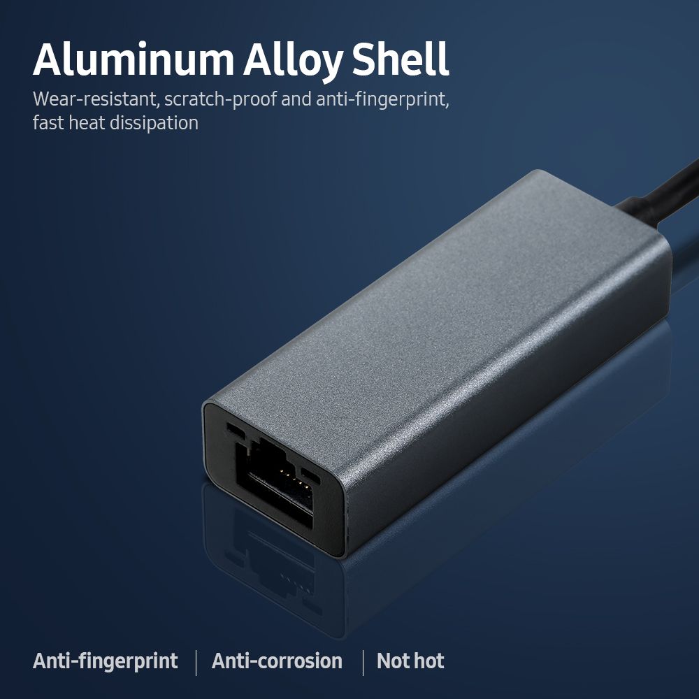 Portable Network Card Converter USB3.0 To RJ45 Network Card