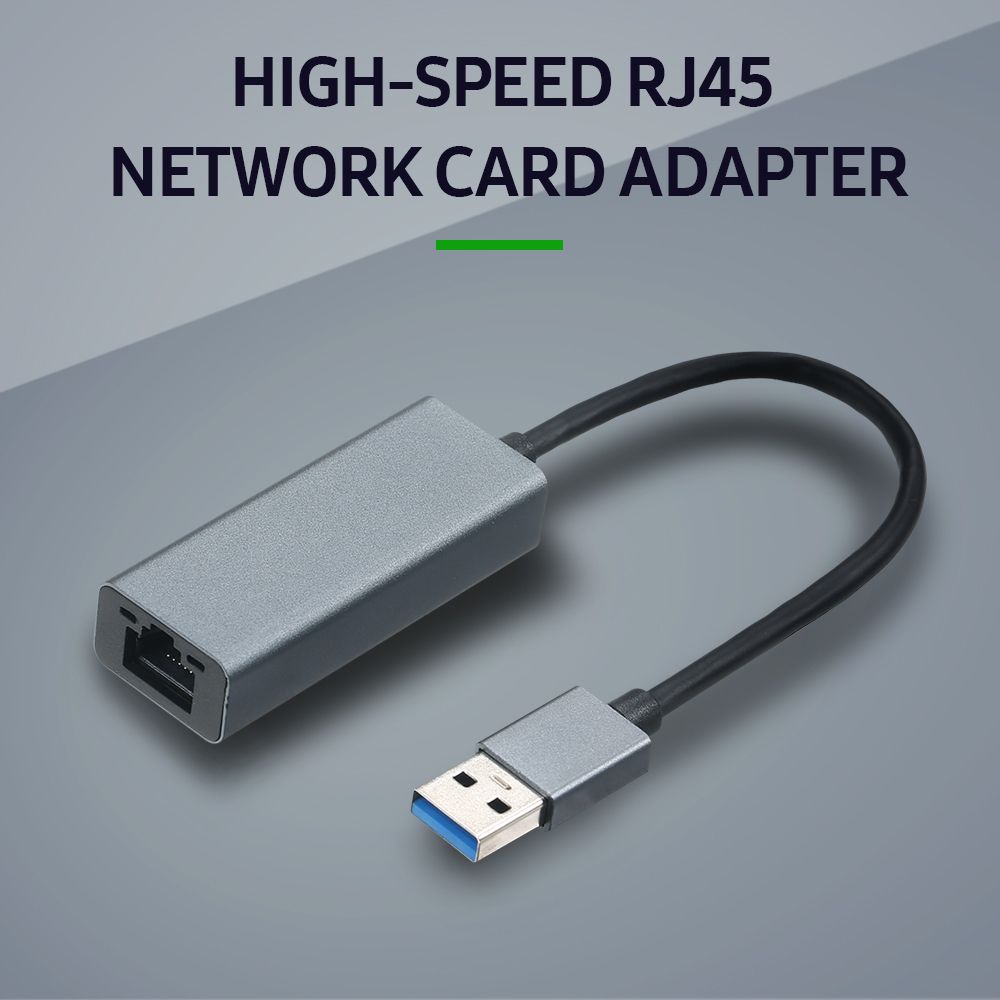 Portable Network Card Converter USB3.0 To RJ45 Network Card