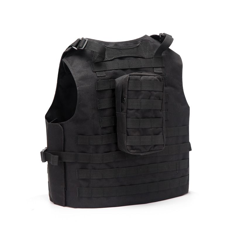 For Airsoft  Molle Ault Plate Carrier  CS Outdoor Clothing Hunting Vest-Black