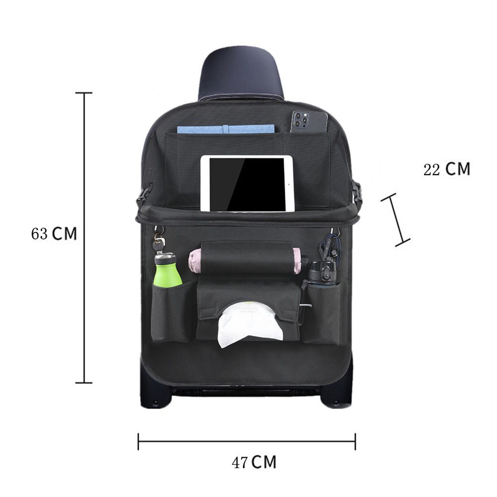 Multifunctional Car Backseat Organizer Foldable Kick Mats