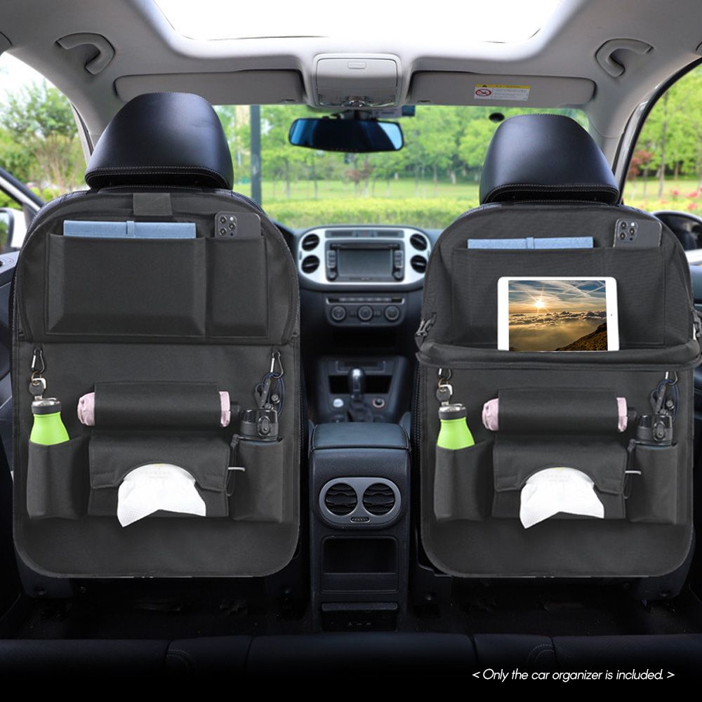 Multifunctional Car Backseat Organizer Foldable Kick Mats