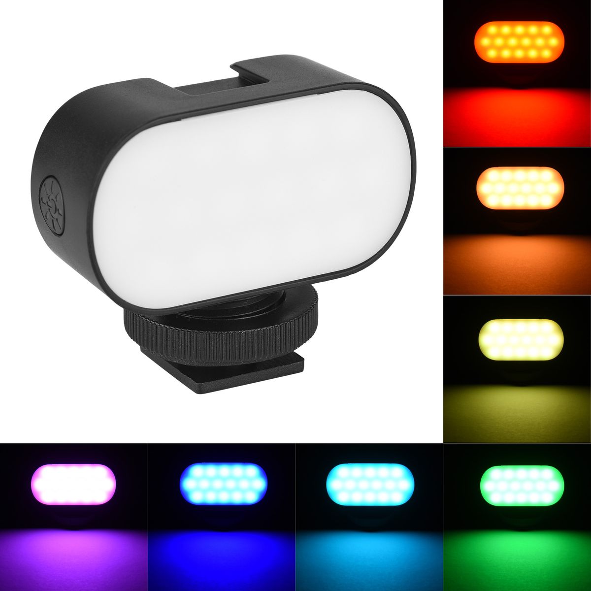 ST15RGB Mini LED Video Light RGB Vlog Fill Light 7