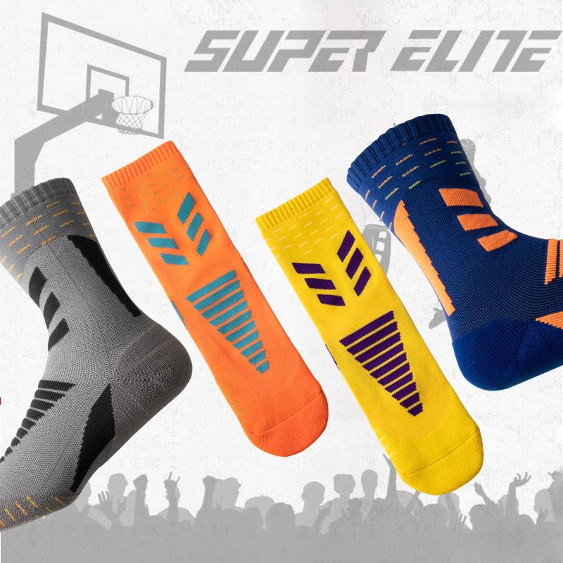 7Pairs Anti Slip Football Socks,Men Non Slip Football Basketball Sports Socks