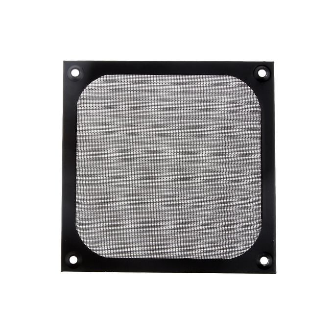 3x Aluminum Alloy Fan Filter Dust Guard Cover For PC Case Fan Black