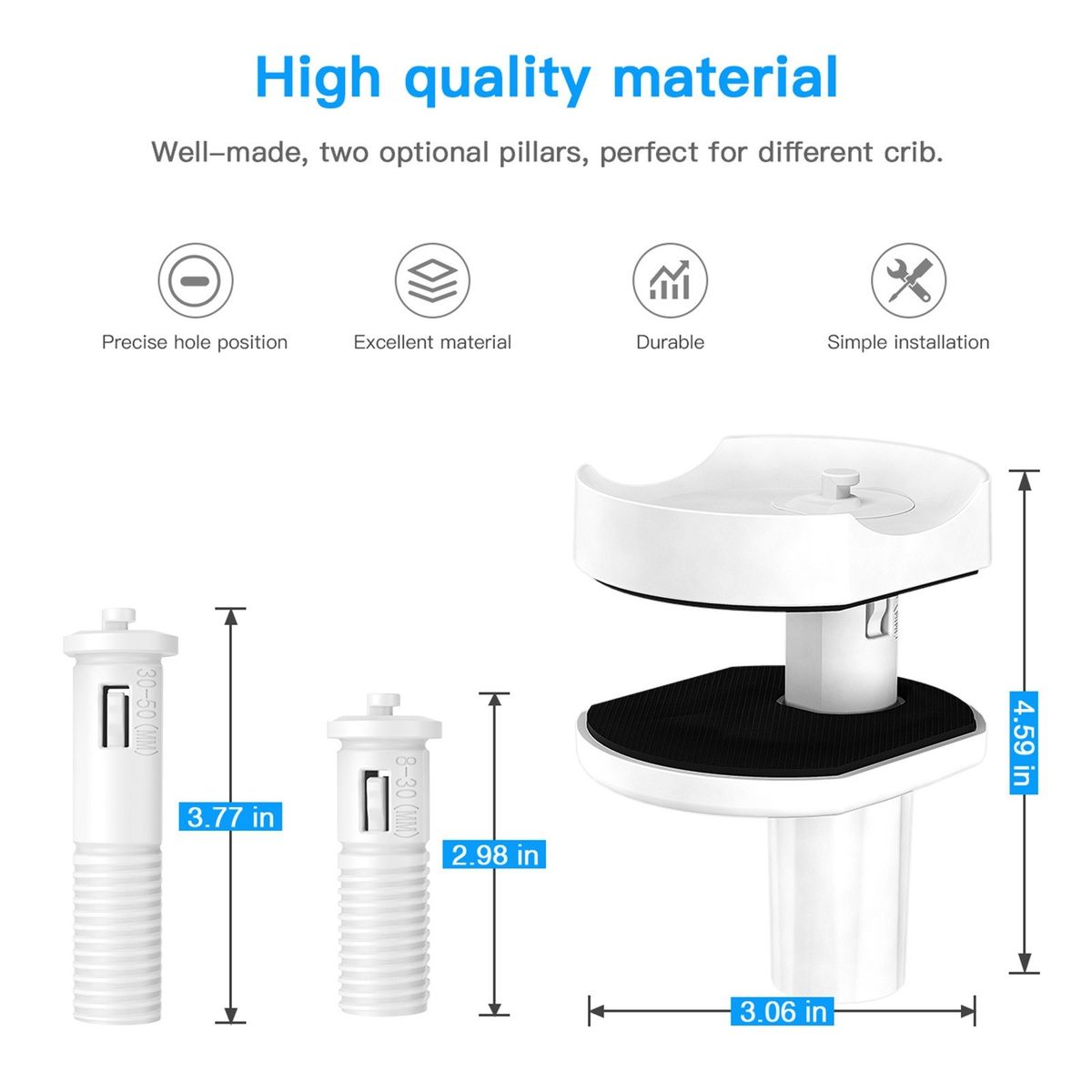 Baby Monitor Crib Mount For Compatible With VAVA Baby