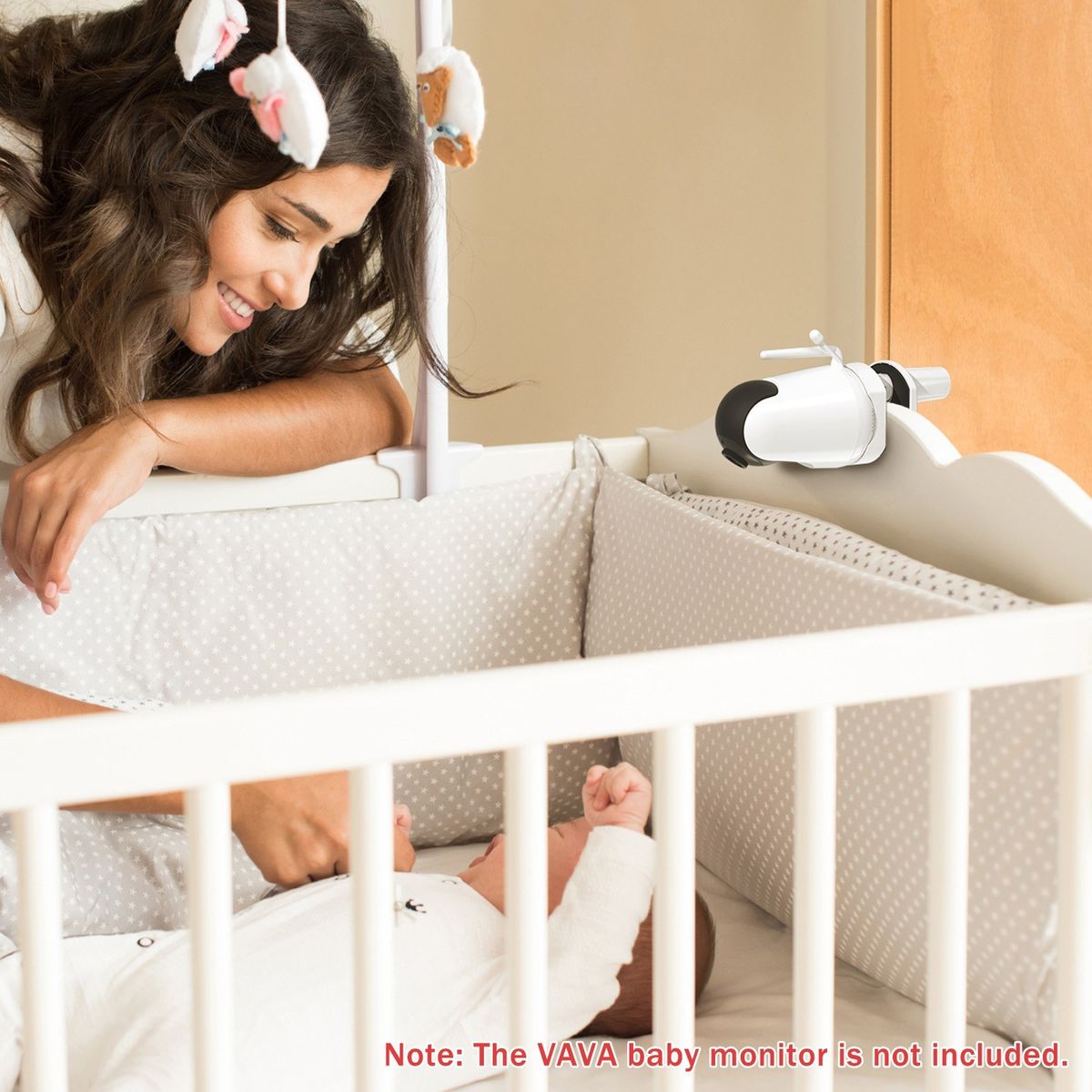 Baby Monitor Crib Mount For Compatible With VAVA Baby