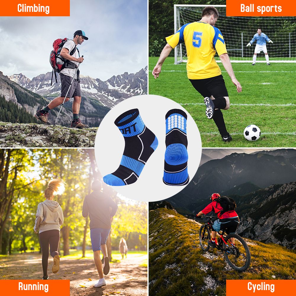 Reflective Cycling Socks High-Visibility Breathable