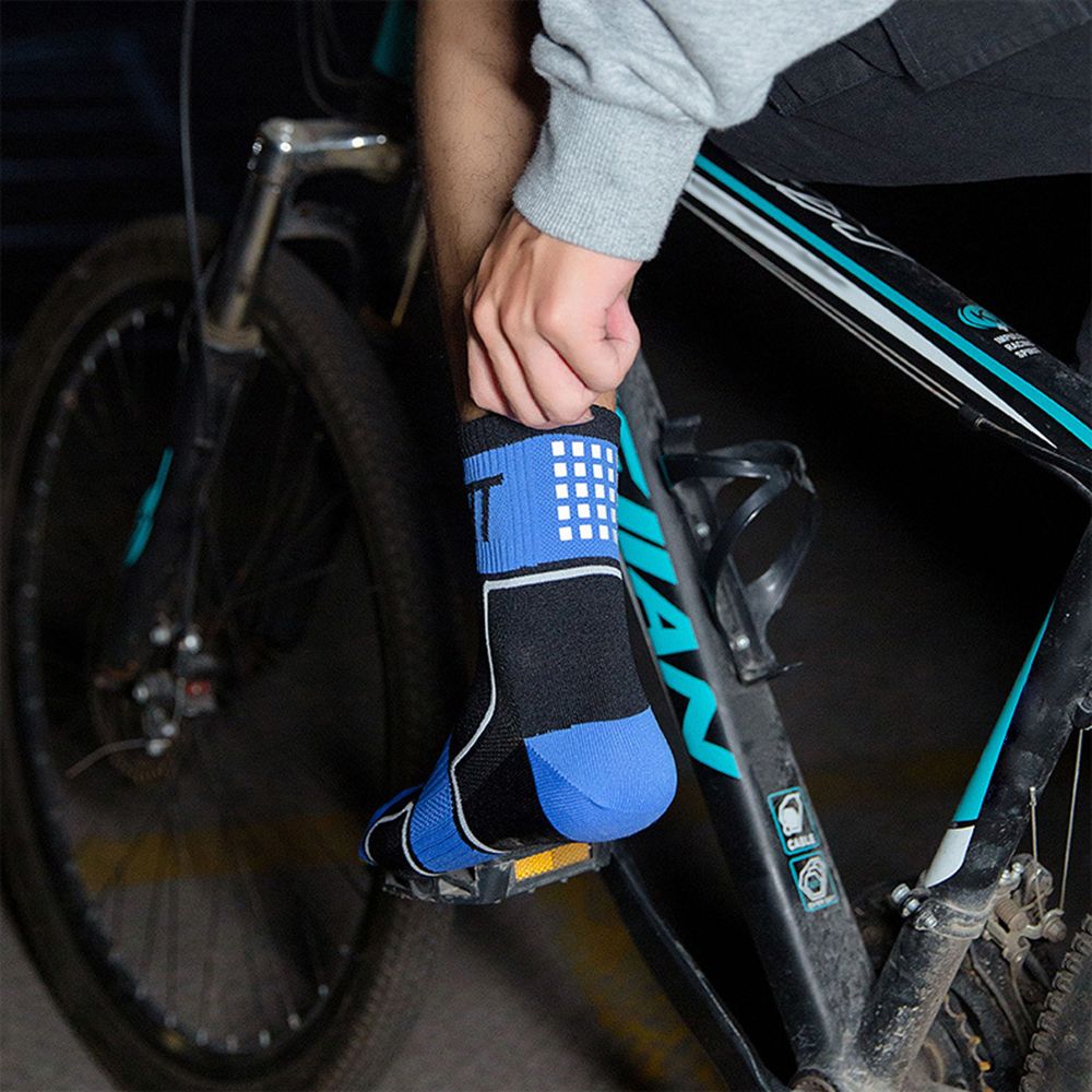 Reflective Cycling Socks High-Visibility Breathable