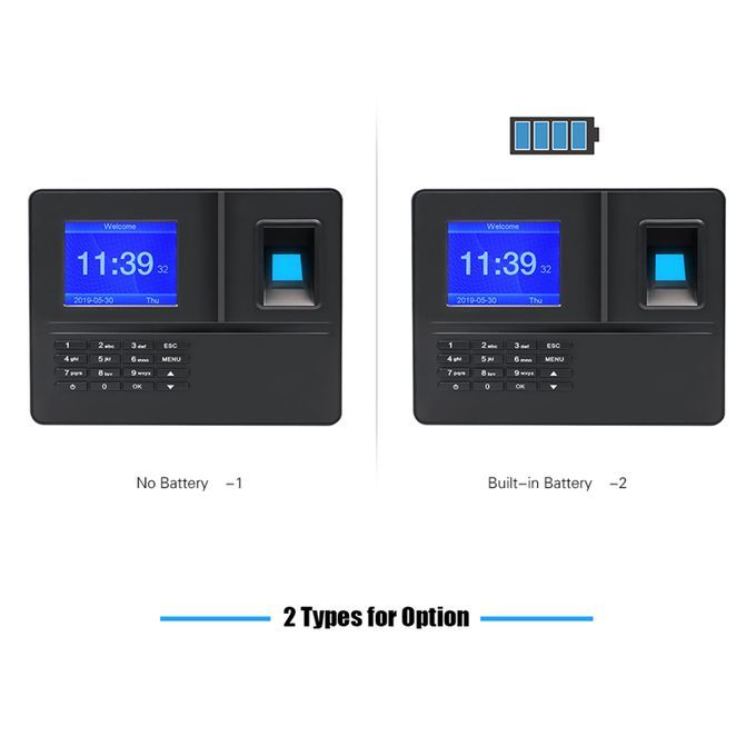 Intelligent Biometric Fingerprint Time Attendance Machine With 3.2In TFT Display Screen