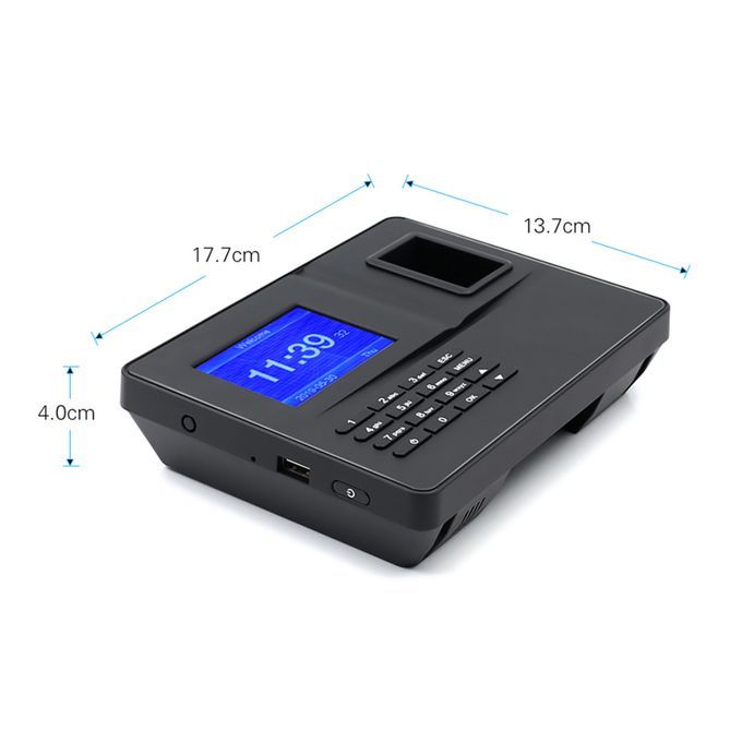 Intelligent Biometric Fingerprint Time Attendance Machine With 3.2In TFT Display Screen