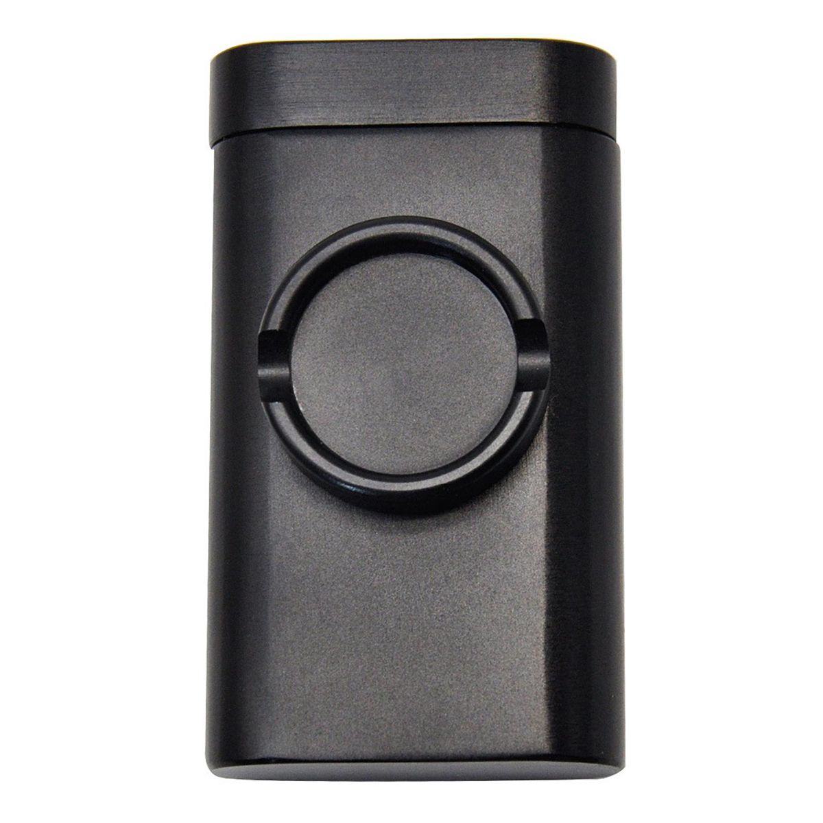 Abrader Storage Box Mini Grinder with Storage Box Black