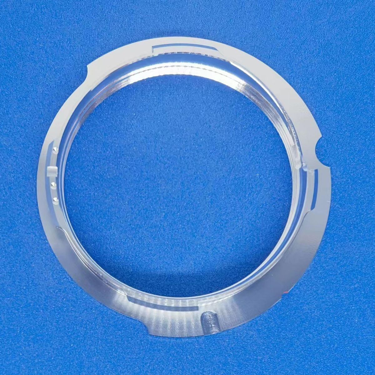 Lens Mount Adapter 28-90mm Frame Lines Lens Mount Adapter Ring Silver
