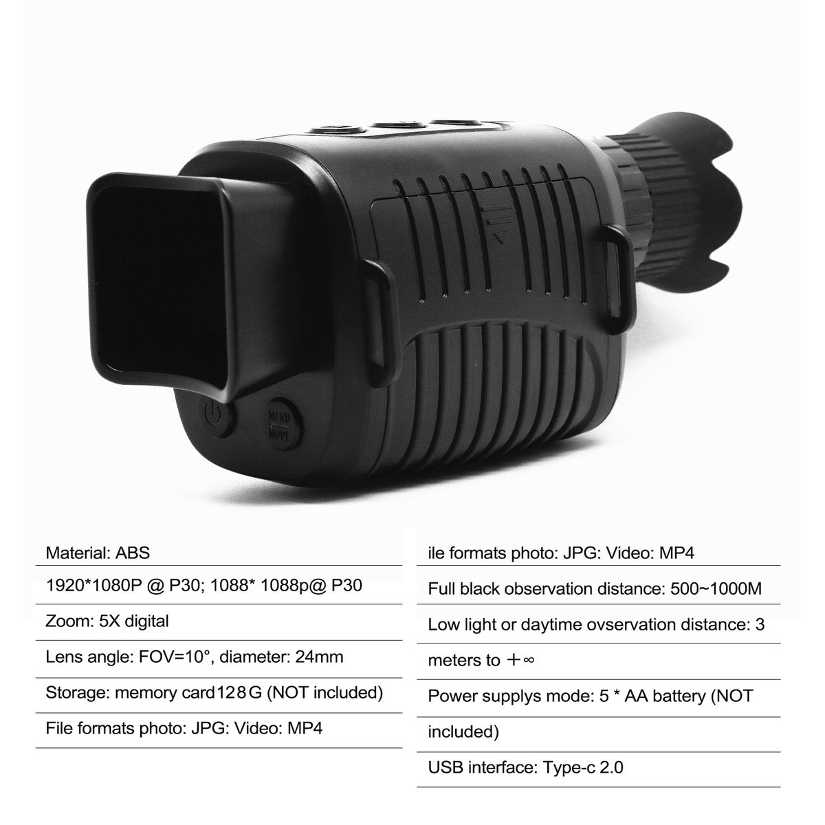 Outdoor Night Vision Device Infrared Optical Night Vision